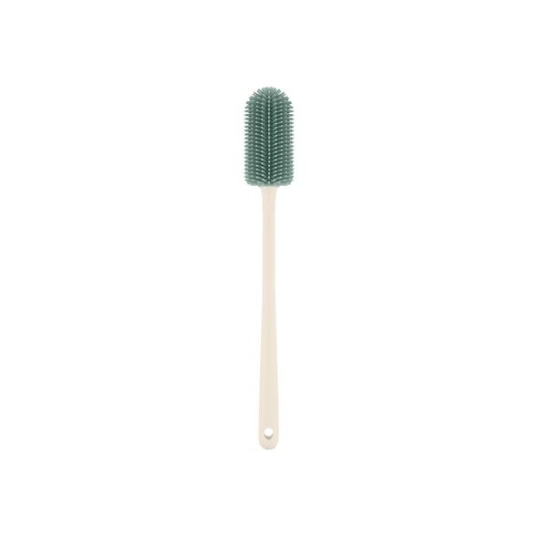 KIKKABOO KARTÁČE NA LÁHVE 3 KS SE STOJANEM PLATINUM SILICONE SAGE - ODKAPÁVAČE - KRMENÍ