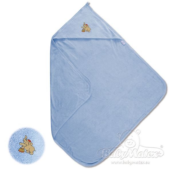 BABYMATEX OSUŠKA S KAPUCÍ MAXI 100X100 CM - OSUŠKY A DĚTSKÉ ŽUPANY - KOUPÁNÍ A ZDRAVÍ