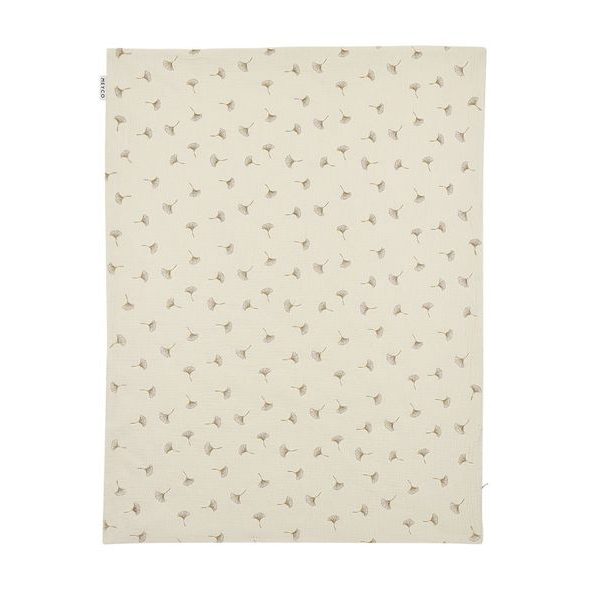 MEYCO MUŠELÍNOVÁ PŘIKRÝVKA GINKGO 75X100 - SOFT SAND - DĚTSKÉ DEKY PRO MIMINKA - SPINKÁNÍ