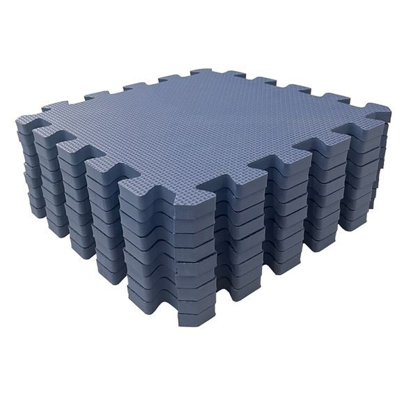 RIALTO BABY HRACÍ PODLOŽKA PUZZLE BLU 90X90 CM - HRACÍ PODLOŽKY NA ZEM - SPINKÁNÍ