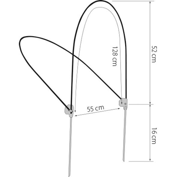 SCARLETT DRŽÁK BOUDIČKY KE KOŠI - KOŠÍKY A KOLÉBKY - SPINKÁNÍ