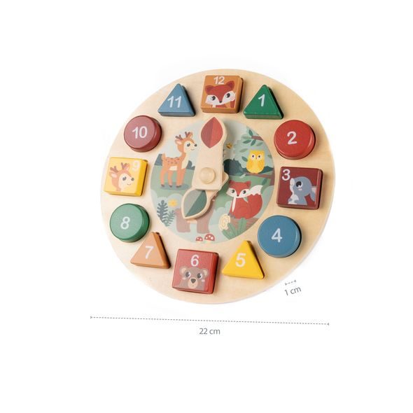 ZOPA DŘEVĚNÉ AKTIVITY HODINY - DŘEVĚNÉ HRAČKY - PRO DĚTI