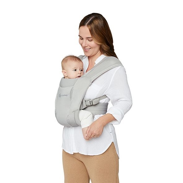 ERGOBABY EMBRACE SOFT AIR MESH SOFT GREY - ERGONOMICKÁ NOSÍTKA - NOŠENÍ & SPORT