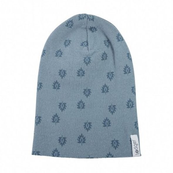 LODGER BEANIE PRINT RIB OCEAN 0 - 6 MĚSÍCŮ - ČEPIČKY A KLOBOUČKY - PRO DĚTI