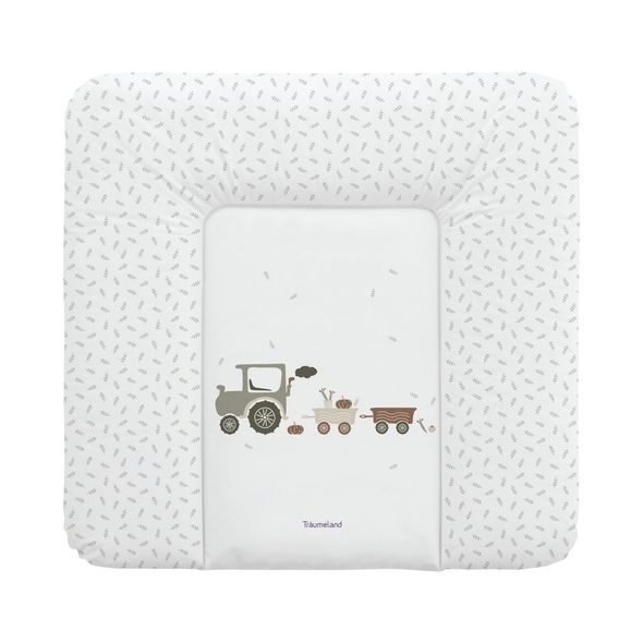 TRÄUMELAND PŘEBALOVACÍ PODLOŽKA LITTLE FARM GRÜN 75 X 75 CM - PŘEBALOVACÍ PODLOŽKY - PŘEBALOVÁNÍ