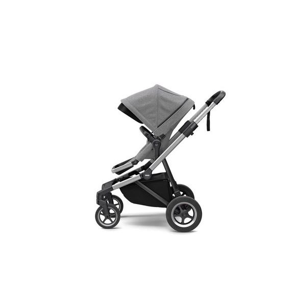 BAZAR THULE SLEEK GREY MELANGE ON ALUMINIUM - BAZAR - OUTLET