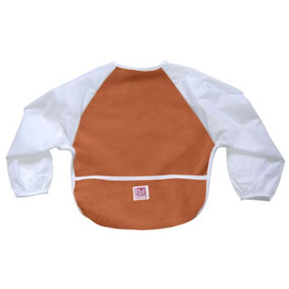 BRYNDÁK S RUKÁVY FLEECE, VEL. 3 ORANŽOVÝ - BRYNDÁKY - KRMENÍ