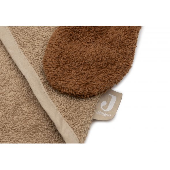 JOLLEIN OSUŠKA S KAPUCÍ FROTÉ 75X75CM PEJSEK DIEGO - OSUŠKY A DĚTSKÉ ŽUPANY - KOUPÁNÍ A ZDRAVÍ