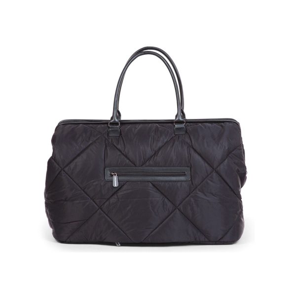 CHILDHOME PŘEBALOVACÍ TAŠKA MOMMY BAG PUFFERED BLACK - PŘEBALOVACÍ TAŠKY - KOČÁRKY A PŘÍSLUŠENSTVÍ