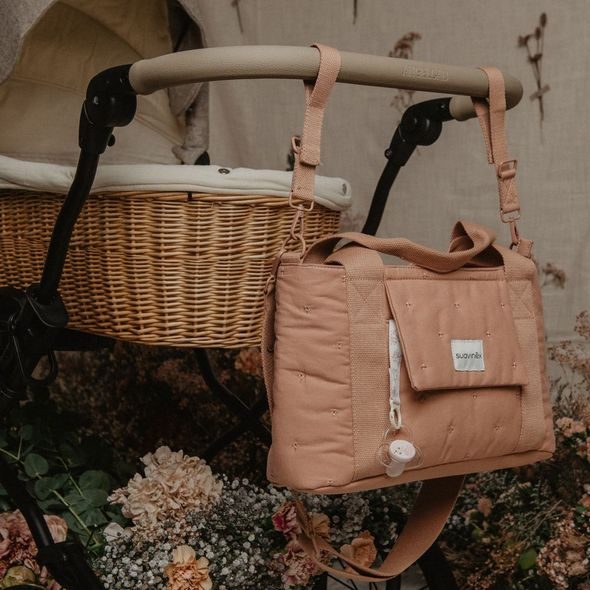 SUAVINEX SUAVINEX POETRY PŘEBALOVACÍ TAŠKA MALÁ - RŮŽOVÁ - PŘEBALOVACÍ TAŠKY - KOČÁRKY A PŘÍSLUŠENSTVÍ