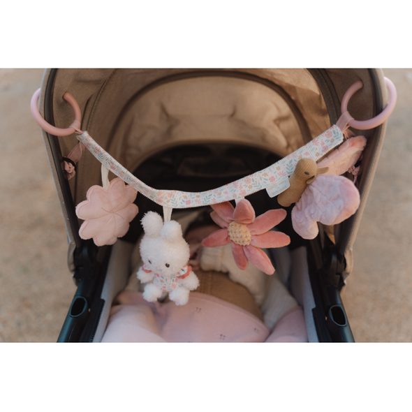 LITTLE DUTCH ŘETĚZ NA KOČÁREK KRÁLÍČEK MIFFY LUCKY BLOSSOM - MIFFY - PRO DĚTI