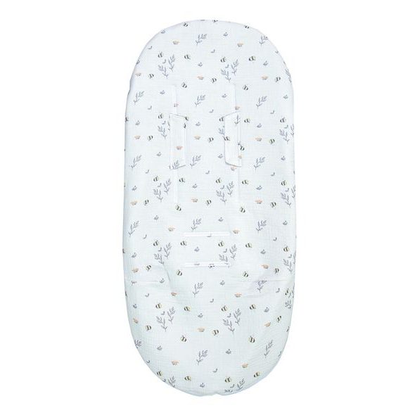 EMITEX NOVOROZENECKÝ FUSAK MUŠELÍN LITTLE BEE - FUSAKY DO AUTOSEDAČKY - AUTOSEDAČKY A PŘÍSLUŠENSTVÍ