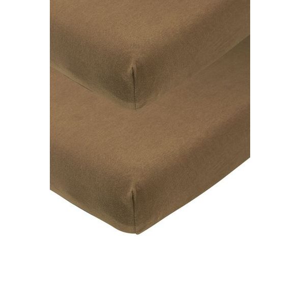 MEYCO ŽERZEJOVÉ PROSTĚRADLO 40X80/90 - CHOCOLATE - PROSTĚRADLA - SPINKÁNÍ