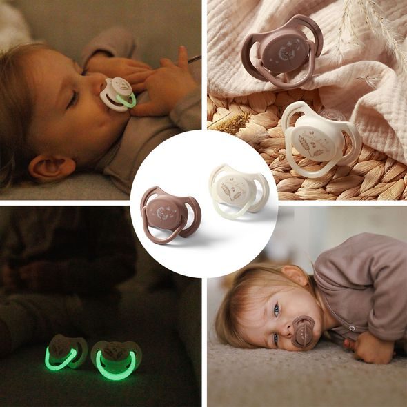 BABYONO DUDLÍKY SILIKONOVÉ SYMETRICKÉ 18M+, 2 KS - ŠIDÍTKA A DOPLŇKY - KRMENÍ