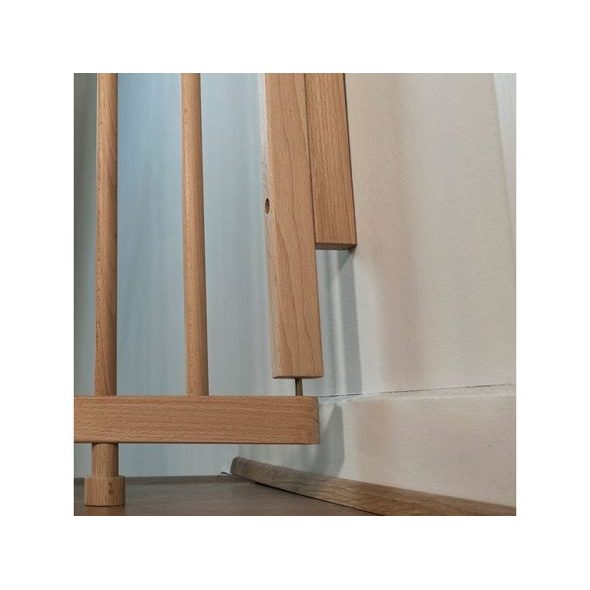 BABY DAN VYSOKÁ ZÁBRANA NA SCHODIŠTĚ BABYDAN ADJUST PRO STAIR GATE WOOD, 65-110CM,ŠROUBOVACÍ, V.81CM - BEZPEČNOST DĚTÍ V DOMÁCNOSTI - KOUPÁNÍ A ZDRAVÍ