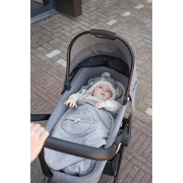 LODGER WRAPPER FOLKLORE FLEECE DRIZZLE - ZAVINOVAČKY - SPINKÁNÍ