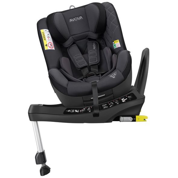 AVOVA SPERBER-FIX 61 2022 GREY/BLACK - AUTOSEDAČKY 9-18KG - AUTOSEDAČKY A PŘÍSLUŠENSTVÍ