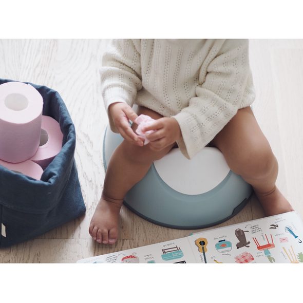 BEABA NOČNÍK ERGONOMICKÝ GREEN BLUE - NOČNÍKY - PŘEBALOVÁNÍ