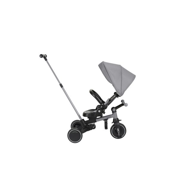 KIKKABOO TŘÍKOLKA 8V1 ALUMA GREY - TŘÍKOLKY ŠLAPACÍ - NOŠENÍ & SPORT