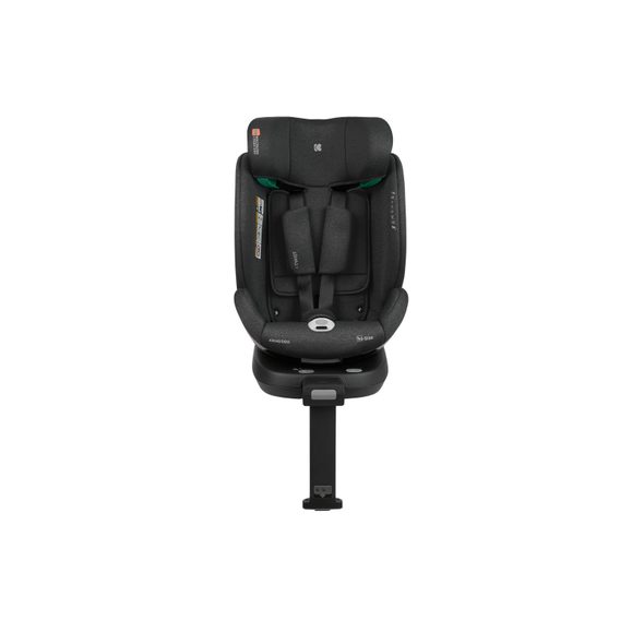 KIKKABOO AUTOSEDAČKA 40-150 CM I-TWIST I-SIZE BLACK - AUTOSEDAČKY 0-36KG - AUTOSEDAČKY A PŘÍSLUŠENSTVÍ