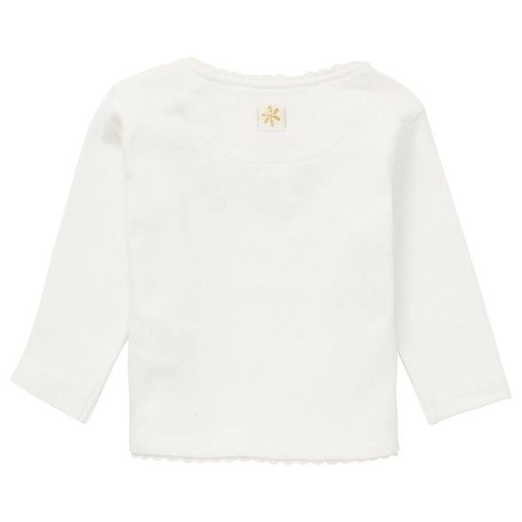 NOPPIES LONGSLEEVE MARYSTOWN SNOW WHITE - TRIČKA KRÁTKÝ / DLOUHÝ RUKÁV - PRO DĚTI