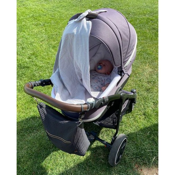 PINKIE LETNÍ DEKA PINKIE MUSLIN BLACK DOTS - ŽÍNKY A HOUBIČKY - KOUPÁNÍ A ZDRAVÍ