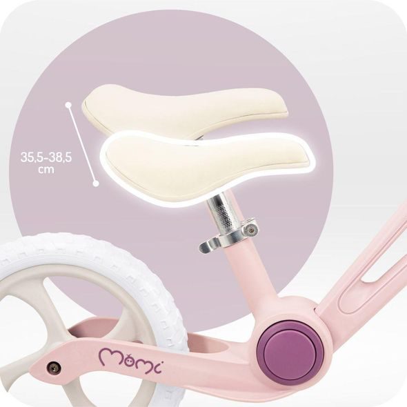 MOMI ODRÁŽEDLO MOMI NORU SKLÁDACÍ RŮŽOVÉ - DĚTSKÁ KOLA ODRÁŽECÍ - NOŠENÍ & SPORT