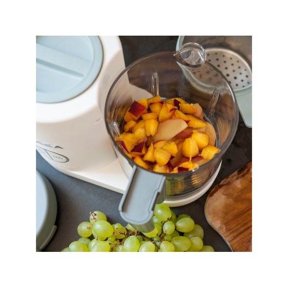 BEABA PARNÍ VAŘIČ + MIXÉR BABYCOOK NEO GREY WHITE - KUCHYŇSKÉ PŘÍSTROJE - KRMENÍ