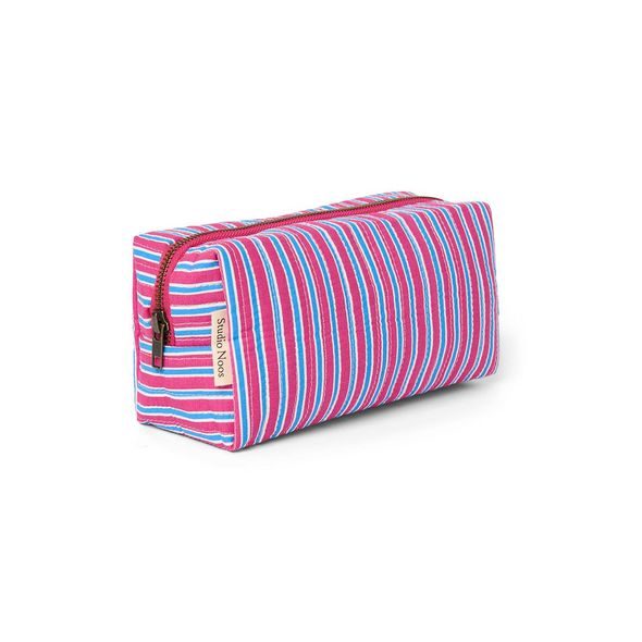 STUDIO NOOS POPLIN POUCH KABELKA RASBERRY STRIPED - DOPLŇKY - PRO MAMINKY