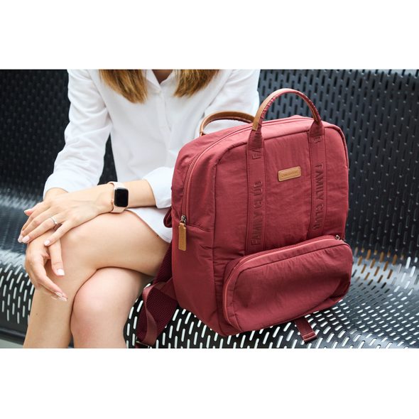 CHILDHOME PŘEBALOVACÍ BATOH FAMILY CLUB SIGNATURE URBAN BURGUNDY - PŘEBALOVACÍ BATOHY - KOČÁRKY A PŘÍSLUŠENSTVÍ