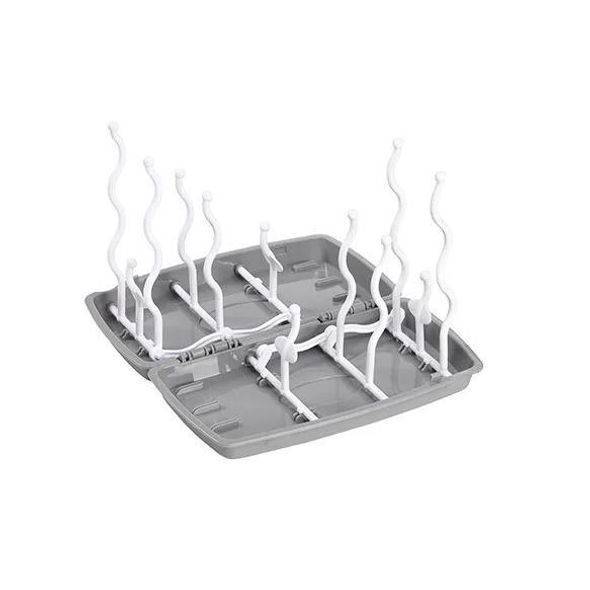 BABYONO ODKAPÁVAČ LAHVÍ SKLÁDACÍ ŠEDÝ - ODKAPÁVAČE - KRMENÍ