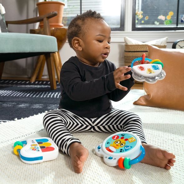 BABY EINSTEIN SET HUDEBNÍ 3-DÍLNÝ SMALL SYMPHONY 3M+ - HRAČKY SE ZVUKY - PRO DĚTI