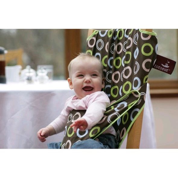 TOTSEAT PŘENOSNÁ TEXTILNÍ ŽIDLIČKA - JÍDELNÍ ŽIDLIČKY CESTOVNÍ - KRMENÍ