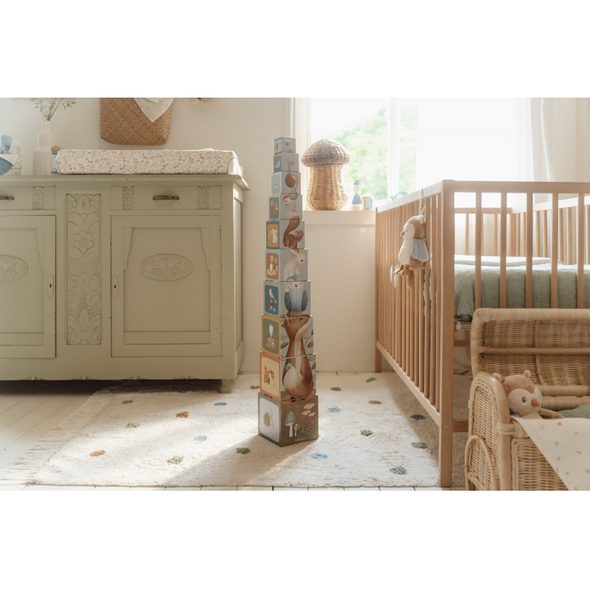 LITTLE DUTCH KOSTKY KOMÍN FOREST FRIENDS - KOSTKY - PRO DĚTI