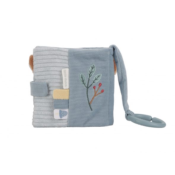 LITTLE DUTCH ZÁVĚSNÁ TEXTILNÍ KNÍŽKA S AKTIVITAMI FOREST FRIENDS - KNÍŽKY PRO NEJMENŠÍ - PRO DĚTI