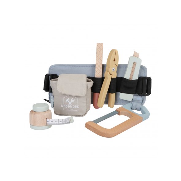 LITTLE DUTCH PÁSEK S DŘEVĚNÝM NÁŘADÍM - JAKO TATÍNEK - PRO DĚTI