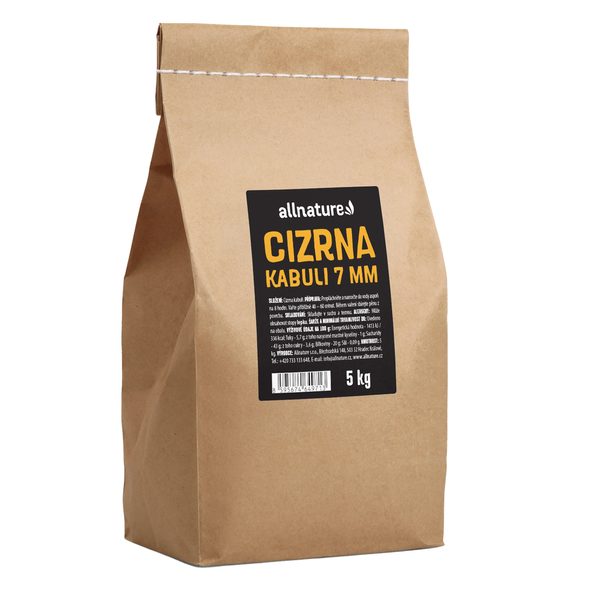 ALLNATURE CIZRNA 7MM KABULI 5 KG - VAŘENÍ A PEČENÍ - PRE MAMIČKY