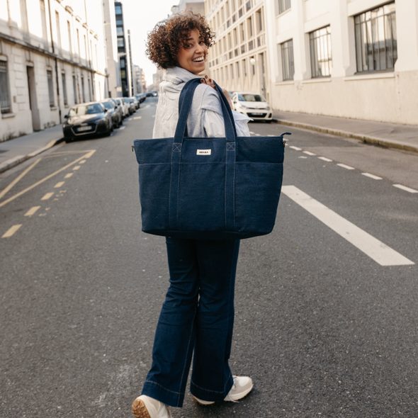 BEABA PŘEBALOVACÍ TAŠKA MADRID XXL DENIM - PŘEBALOVACÍ TAŠKY - KOČÁRKY A PŘÍSLUŠENSTVÍ