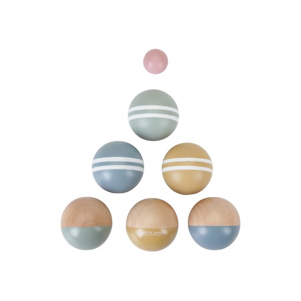 LITTLE DUTCH PETANQUE DŘEVĚNÝ - MOTORICKÉ A HRY - PRO DĚTI