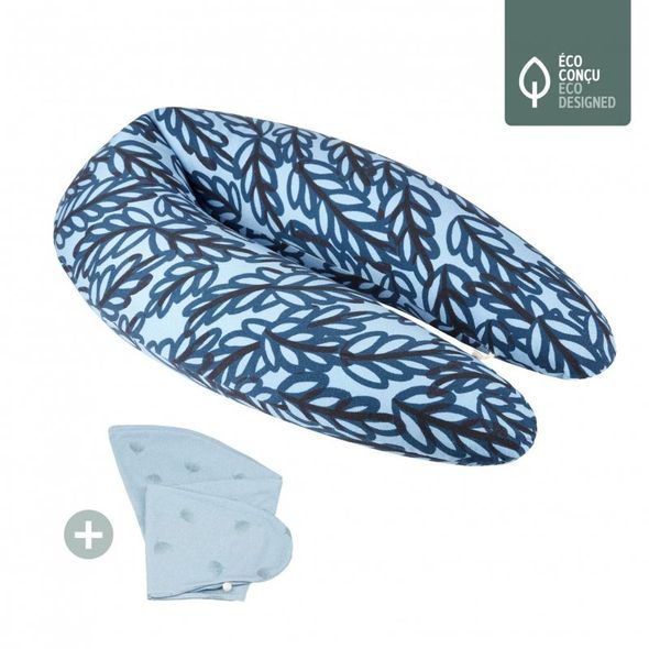 BABYMOOV MULTIFUNKČNÍ POLŠTÁŘ B.LOVE BUNDLE EARTH OFF WHITE + NÁHRADNÍ POTAH TERRACOTTA - POLŠTÁŘKY PRO MIMINKA (PODHLAVNÍČKY) - SPINKÁNÍ