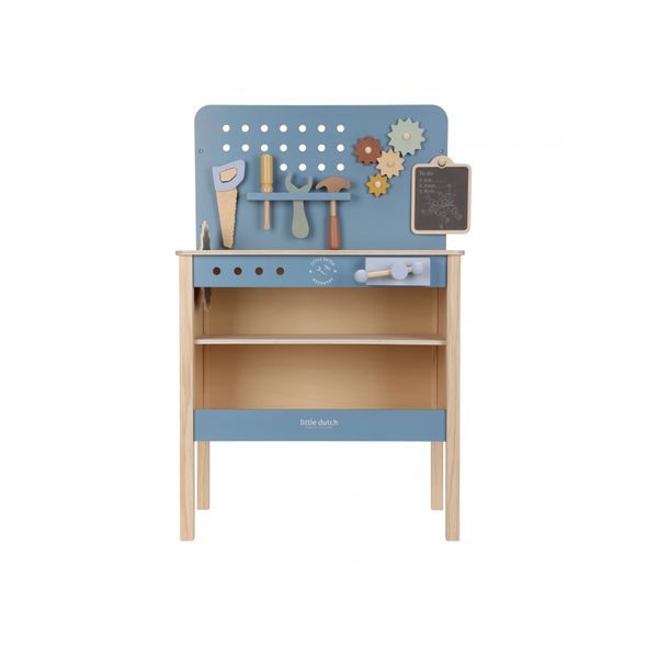 LITTLE DUTCH PONK DŘEVĚNÝ BLUE - LITTLE DUTCH - PRO DĚTI