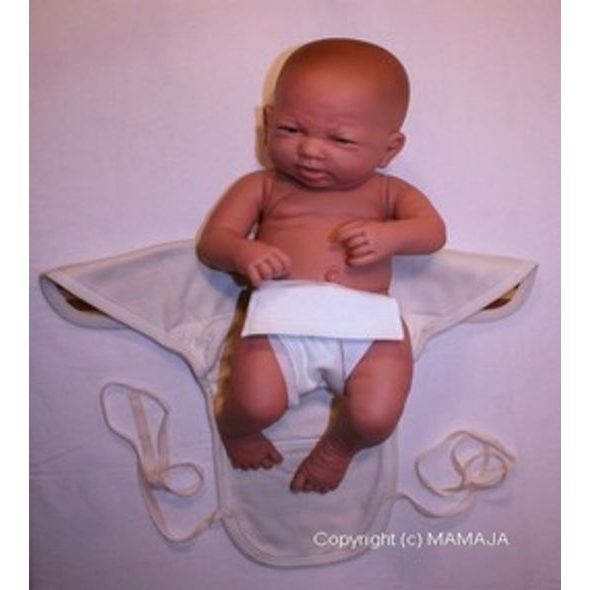 BABYIDEA HEMP HOUR STRAP TVAROVANÁ PLENA 2KS - LÁTKOVÉ PLENY SKLÁDANÉ - PŘEBALOVÁNÍ