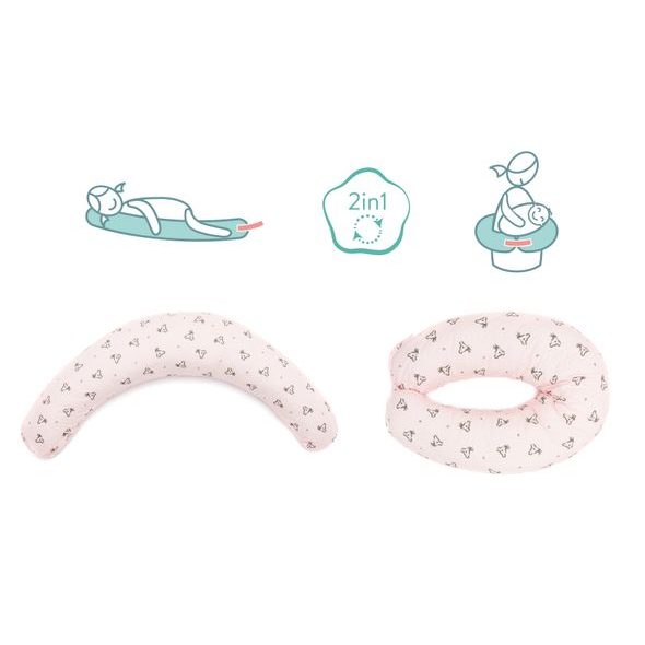 FILLIKID KOJÍCÍ POLŠTÁŘ LUXE KOALA ROSE 190 CM - KOJÍCÍ POLŠTÁŘE - KRMENÍ