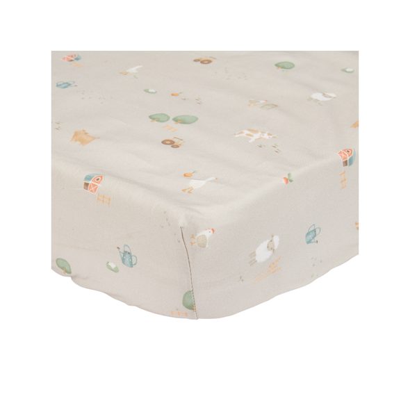 LITTLE DUTCH PROSTĚRADLO NAPÍNACÍ 40X80 CM FARMA - PROSTĚRADLA - SPINKÁNÍ