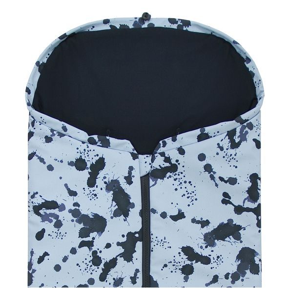 EMITEX FUSAK 2V1 COCOON SOFTSHELL BLUE SPLASH - FUSAKY DO KOČÁRKU - KOČÁRKY A PŘÍSLUŠENSTVÍ