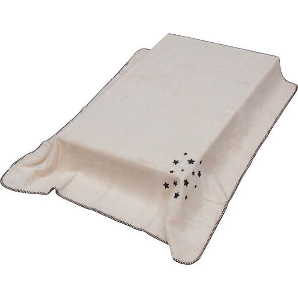 SCARLETT ŠPANĚLSKÁ DEKA 11227 BÉŽOVÁ 110X140CM - DĚTSKÉ DEKY PRO MIMINKA - SPINKÁNÍ