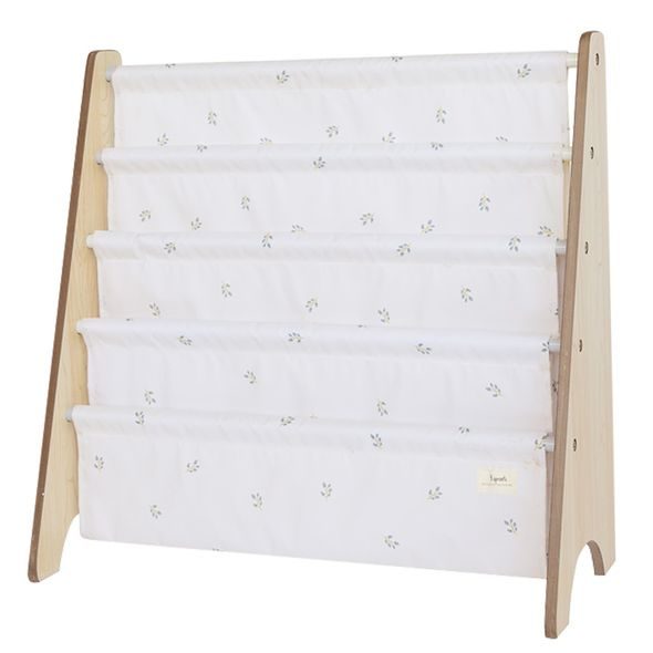 3 SPROUTS STOJAN NA KNÍŽKY RECYCLED BLUEBERRY/TAUPE - DEKORACE A POLIČKY - SPINKÁNÍ