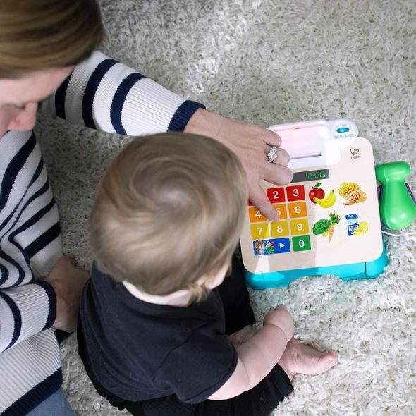 BABY EINSTEIN POKLADNA OBCHODNÍ MAGIC TOUCH HAPE 9M+ - OBCHOD - PRO DĚTI