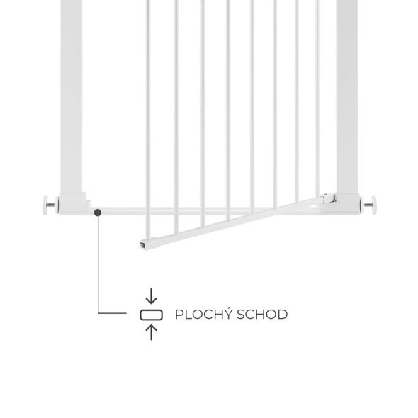 KINDERKRAFT ZÁBRANA DO DVEŘÍ SAFE SNAP WHITE - BEZPEČNOST DĚTÍ V DOMÁCNOSTI - KOUPÁNÍ A ZDRAVÍ