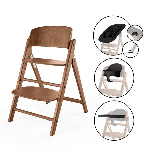 CYBEX CLICK & FOLD 4V1 - JÍDELNÍ ŽIDLIČKY DŘEVĚNÉ - KRMENÍ